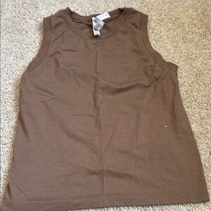 Athleta Brown Sleeveless Women's Top